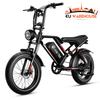 EU Warehouse Ready Stock City E Bike 20 Inch Fat Tire Powerful Motor 48V17.5AH Electric Bike for Adult Commuting