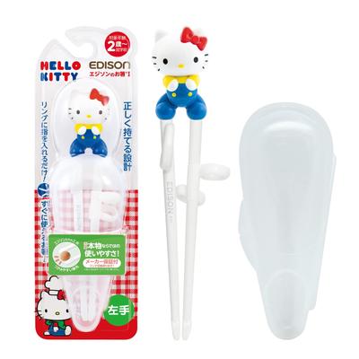 EDISONmama Edison Chopsticks I 16cm 2 roky stará školka levá Kitty Retro s pouzdrem Hello Kitty levá Kolem 2 let školka (Edisonova maminka) ~