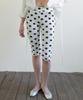 Aobteu Capri Ribbed Leggings - Dot