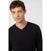 Maine Mens Premium Cable Cotton V Neck Jumper