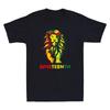 Lion Juneteenth Retro Black History African American Flag Vintage Men's T-Shirt