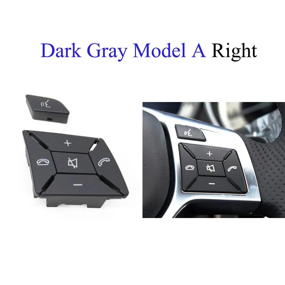 Car Steering Wheel Cover Control Switch Multi-functional Button For Mercedes Benz C E GLK Class W204 X204 W212 W218 W156 W246