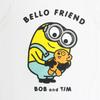 Fineplus Minions BELLO FRIEND Bob Tim Print T-Shirt