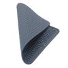 Dish Drying Mat Soft Flexible Rubber Heat Resistant Nonslip BPA Free Eco Friendly Wide Application Dish Drying Pad