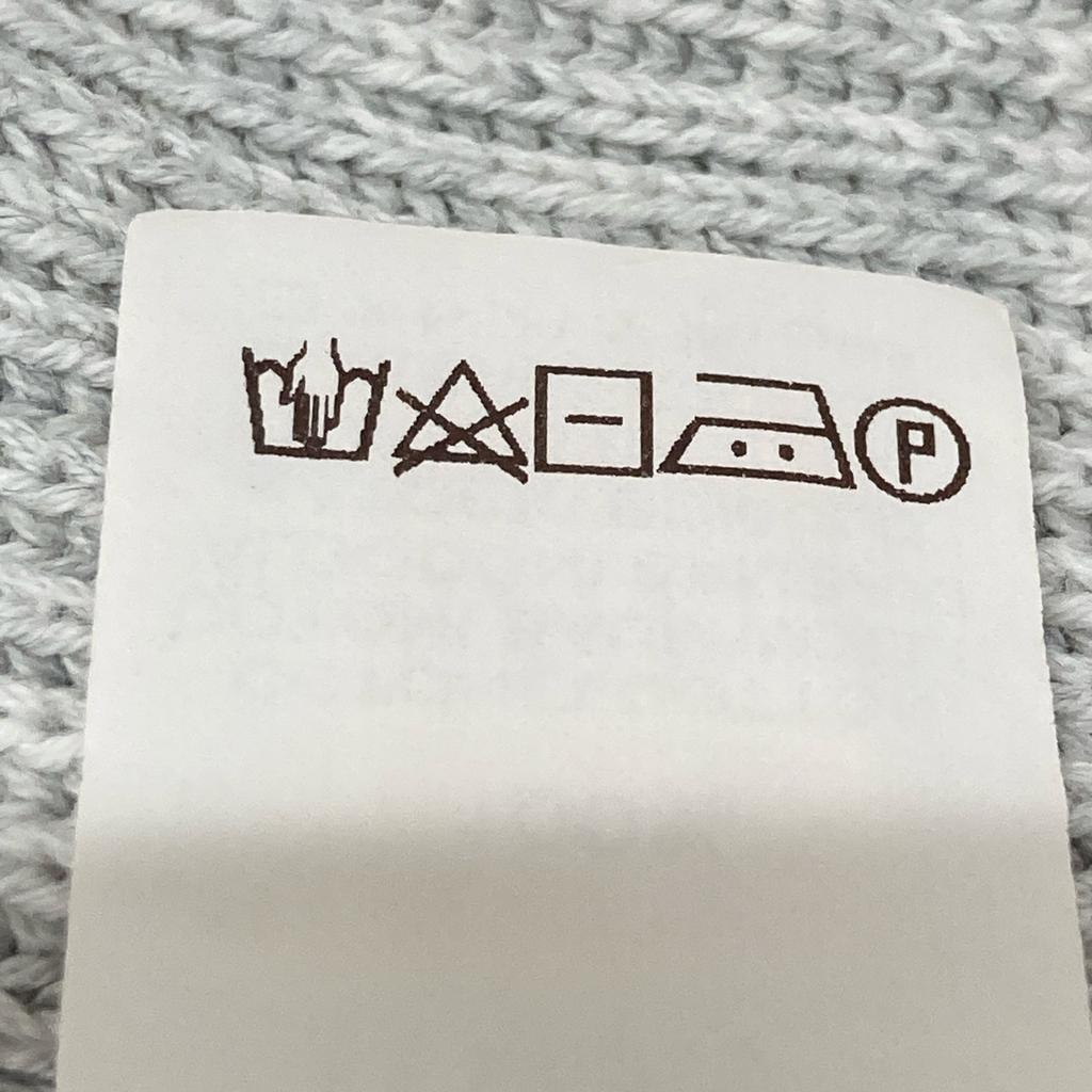 Brunello Cucinelli Grey 21 MI9197700JAP Front ZIP Knit Top Tops S grayUsed