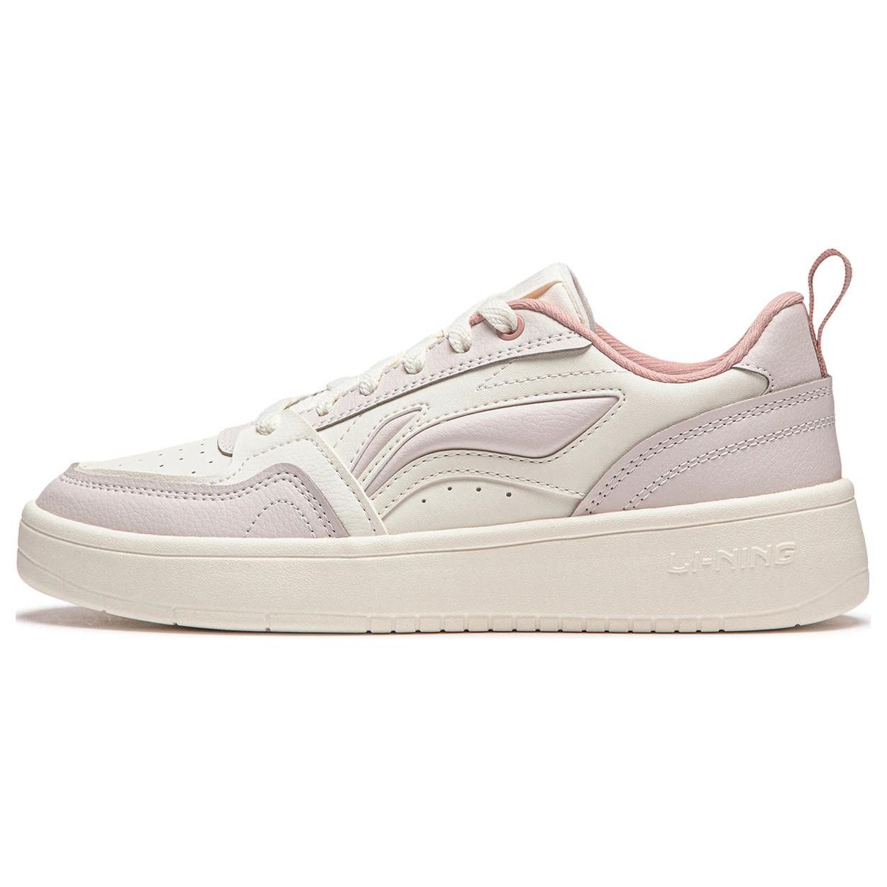 

Li Ning Sycee V2 Slip Resistant Cushioning Abrasion Resistant Low top Skateboard Shoes Women s White Pink AGCU248-3 37