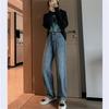 2022 Fashion Trend Casual Straight Leg JeansFor Women High Waist Korean stytle Denim Pants Baggy Pants comfortable Trousers