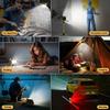 High Brightness LED Camping Lamp With Magnetic Base Portable Rechargeable For Outdoor Adventures Waterproof ABS Material