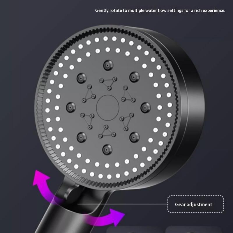 1Pcs 5 Modes Adjustable Filter Shower Head High Pressure Shower Head Bathroom Shower Head Accessories Sprayer