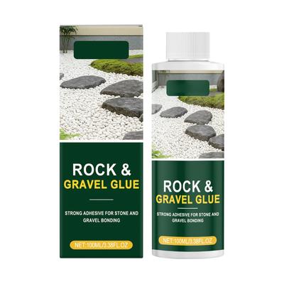 Gravel Glue For Landscaping Landscape Rock Glue Sealer Adhesive Stabilizer Waterproof Fast Drying Spray For Outdoor Yard