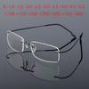 Ultralight Coating Frameless Myopia Glasses -1.0 -1.5 -2.0 To -5.0 Rimless Super Light Stainless Steel Hyperopia +1.0 +2.0 +4.0