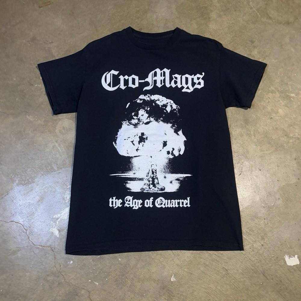 Cro Mags The Age of Quarrel S - 5XL SE311 БЕСПЛАТНАЯ ДОСТАВКА Унисекс Футболка XXXL 1990₽