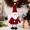 Santa Claus Christmas Figurine Desktop Decoration Christmas Doll Ornament  Festive Atmosphere