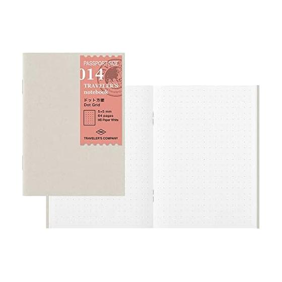 Traveler s Note Refill Dot Graph 3 Book Pack Passport Size 14405006