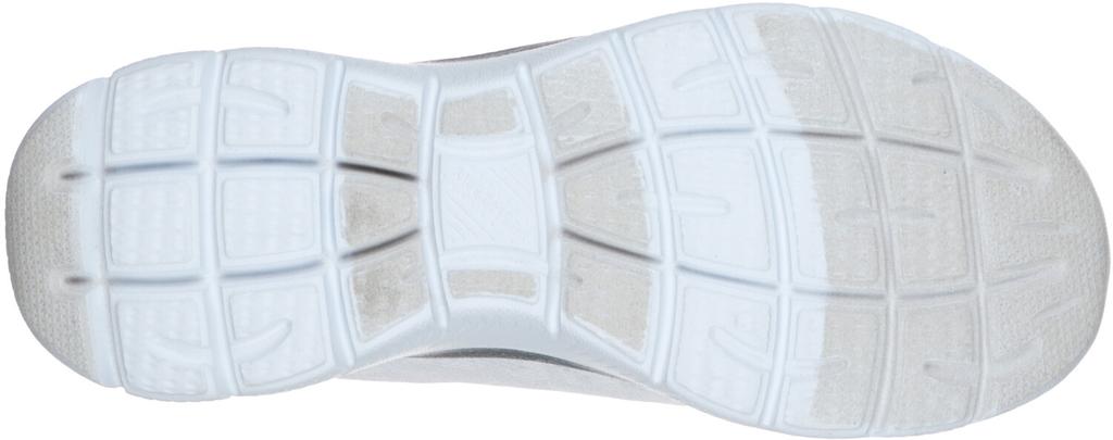 Кроссовки Skechers Leopard Spot белый/серебристый (149037-WSL)