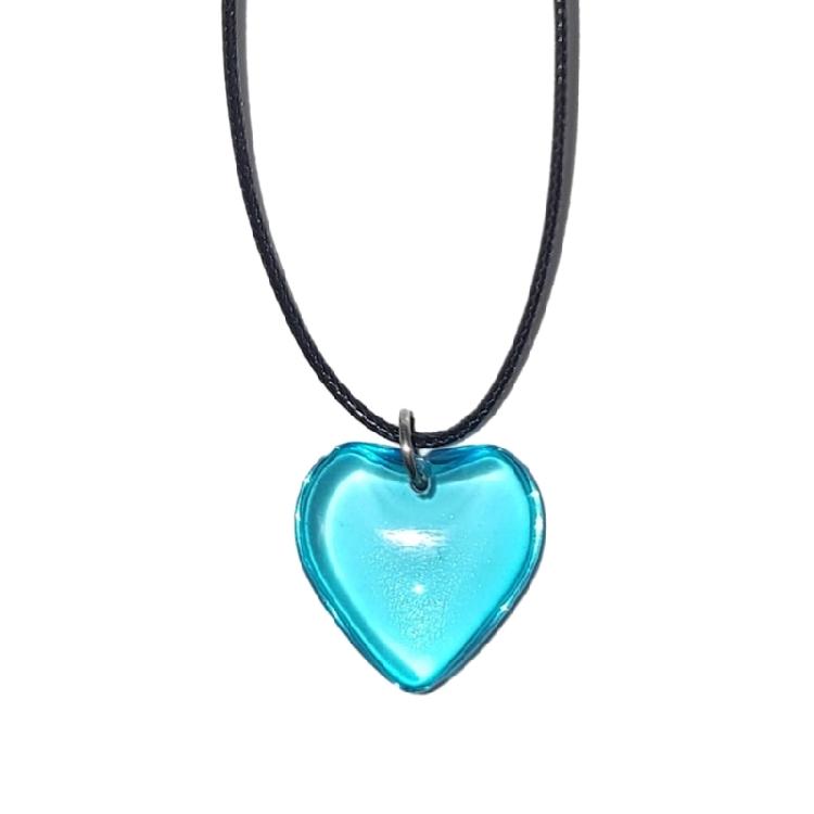 Heart Necklace Female Temperament Niche Net Red Collarbone Chain Korean Version
