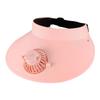 Summer Sun Hats with Fan Three Temp Settings Breathable Cooling Fan Hat for Women for Sun Protection and Outdoor