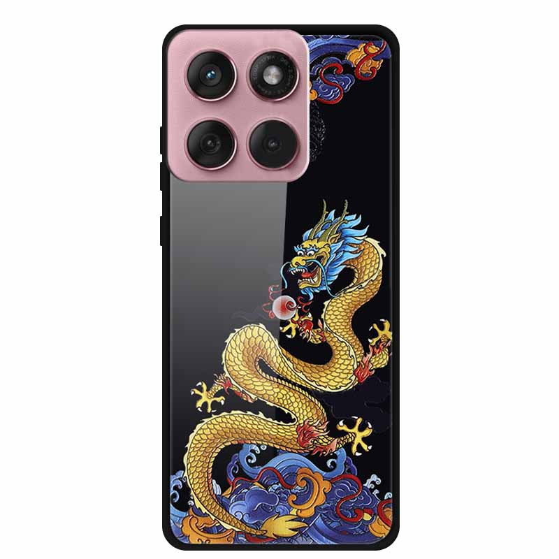 

Glass Case For Motorola Edge 60 60s 5G Case 6.67 Hard Tempered Glass Back Covers Soft Bumper For Motorola Edge 60 Fusion Fundas ForMoto Edge60Fusion