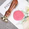 100pcs Octagon Red Sealing Wax Beads Retro Seal Stamp Beaded for Wedding Birthday Card Vintage Craft Envelope Letter Decor