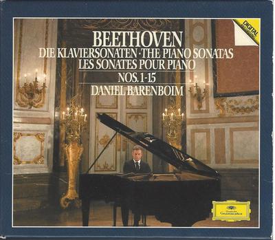 CD LUDWIG VAN BEETHOVEN ‒ DANIEL BAREN - Die Klaviersonaten • The Piano Sona 4137592 Deutsche Grammo Japan Classical Used
