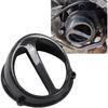 Air Scoop Cap, KIMISS Motorcycle Carbon Fiber Style Engine Cooling Fan Cover Good Heat Dissipation Replacement for GY6 125cc 150cc 152QMI 157QMJ