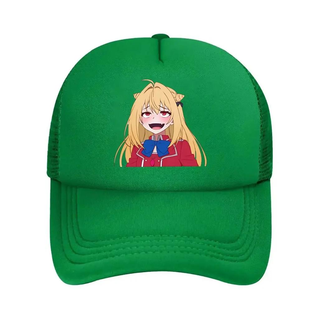 Anime Schoolgirl Manga  Inspired Cute Character Art Creation Mesh Baseball Cap