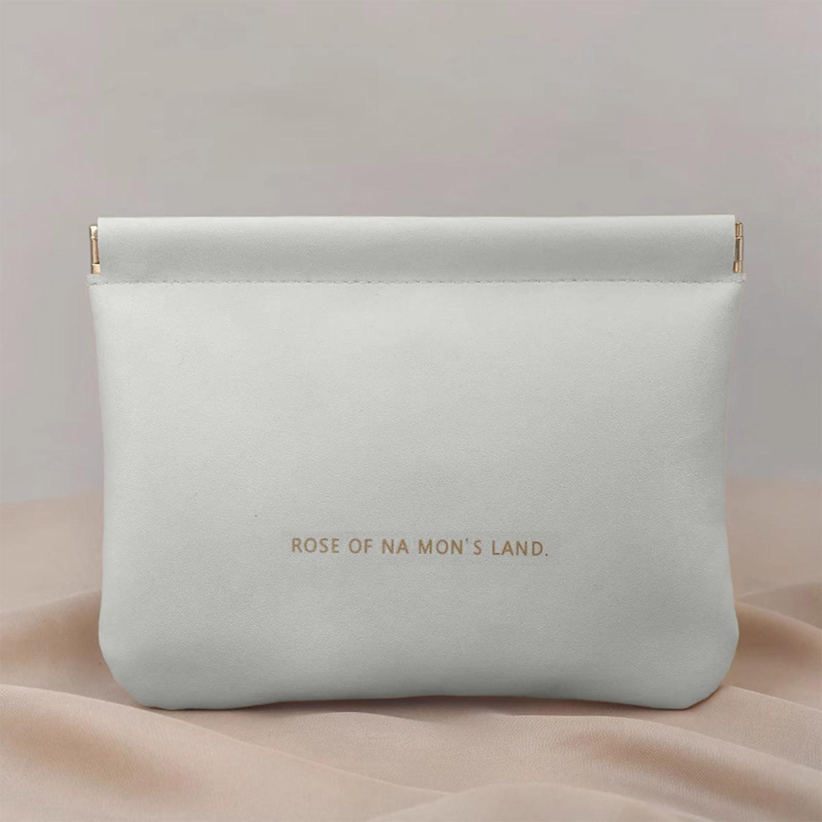 

Женская косметичка для помады Удобная ручная сумка для хранения 18 бежевый