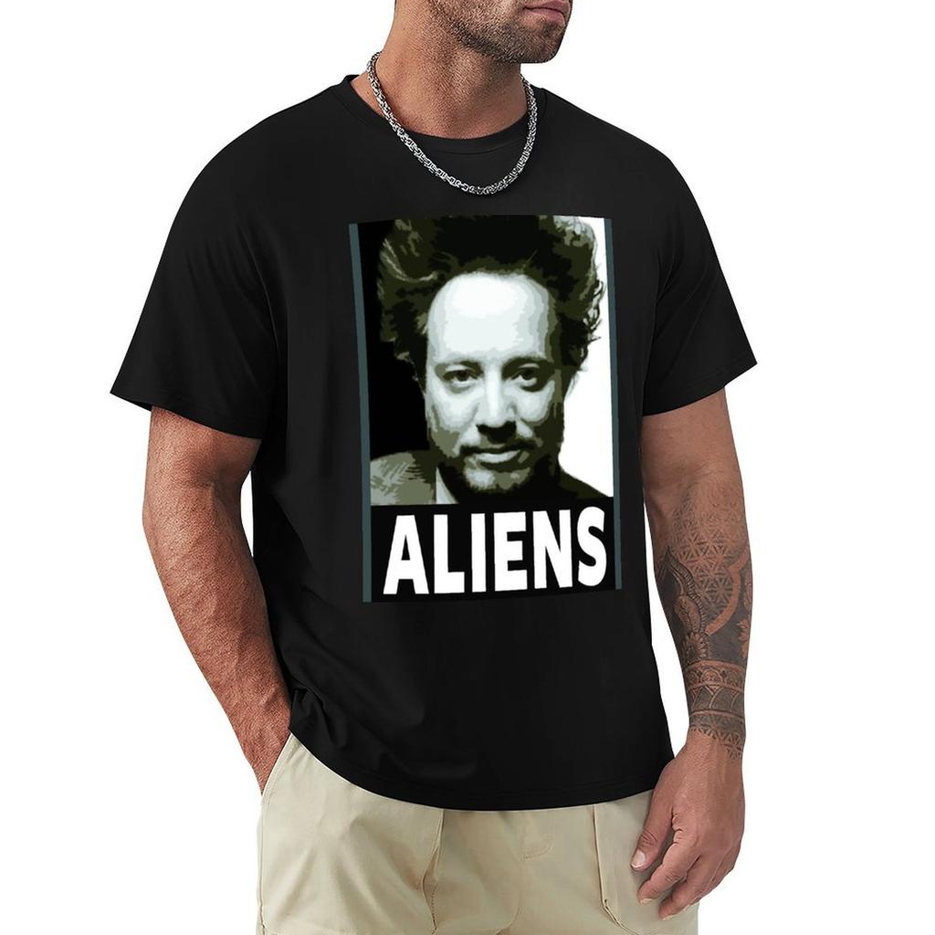 Aliens Tshirt Street Style Casual Tee Shirt
