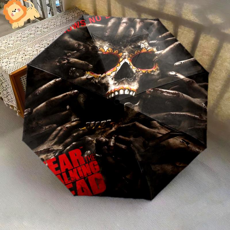 Survival Struggle Post-Apocalyptic World Folding umbrella Suitable for all seasons Portable outdoor Umbrella travel