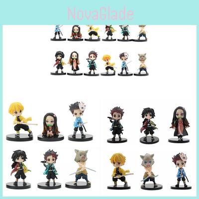 Demon Slayer Kimetsu No Yaiba Figuren Set Aus PVC Material Für Sammler Und Fans