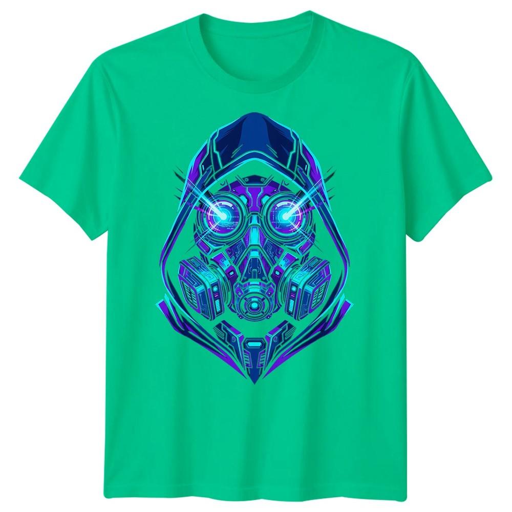 Gasmask Horror Unisexs T Shirt Toxic Mask Reaper Monster Air Graphic Tee
