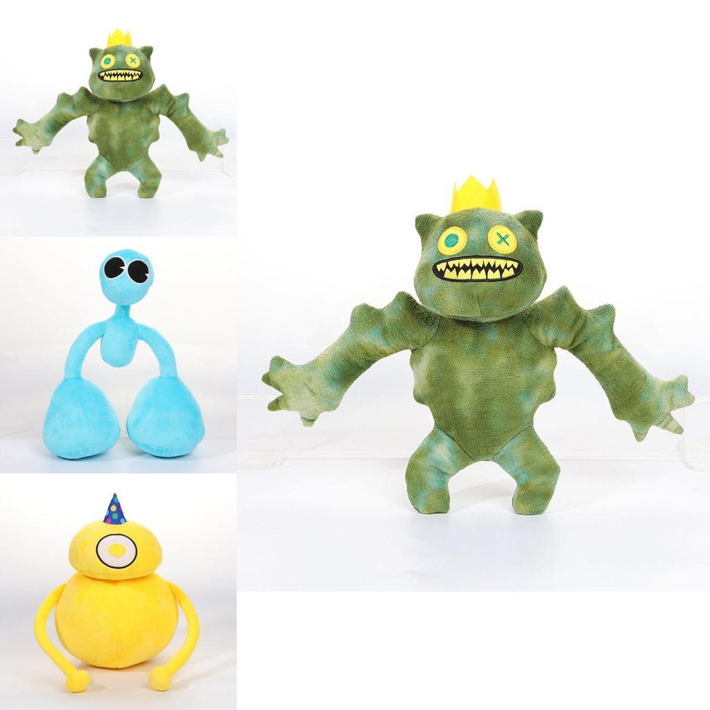 Cute Roblox Rainbow Friends Villain Plush Toy For Kids' Room Decoration