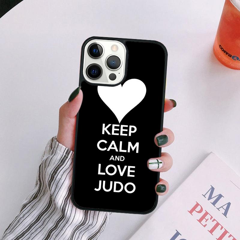 Japanese Martial Arts Judo Phone Case For iPhone 17 Air 14 13 12 16Pro Max 15  Plus Cover Shell Max coque