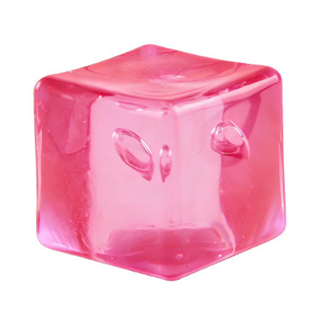 Hot 1-4pcs Snowflake Ice Cube Malt Sugar Squishy Blind Box Stress Relief Slow Rebound Anti-Anxiety Squeeze Toy sale