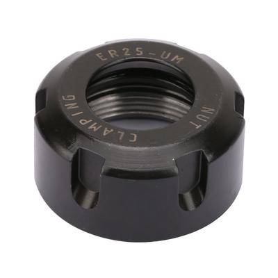 Hochwertige ER40 32 25UM Spannmuttern für CNC-Fräsfutterhalter Drehmaschine (ER25 UM)