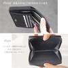 Malibu Select Genuine Leather Bifold Wallet with Card Coin c526 Slots, Purse, Black, Multi-Sized, Men's, Business, Gentleman,