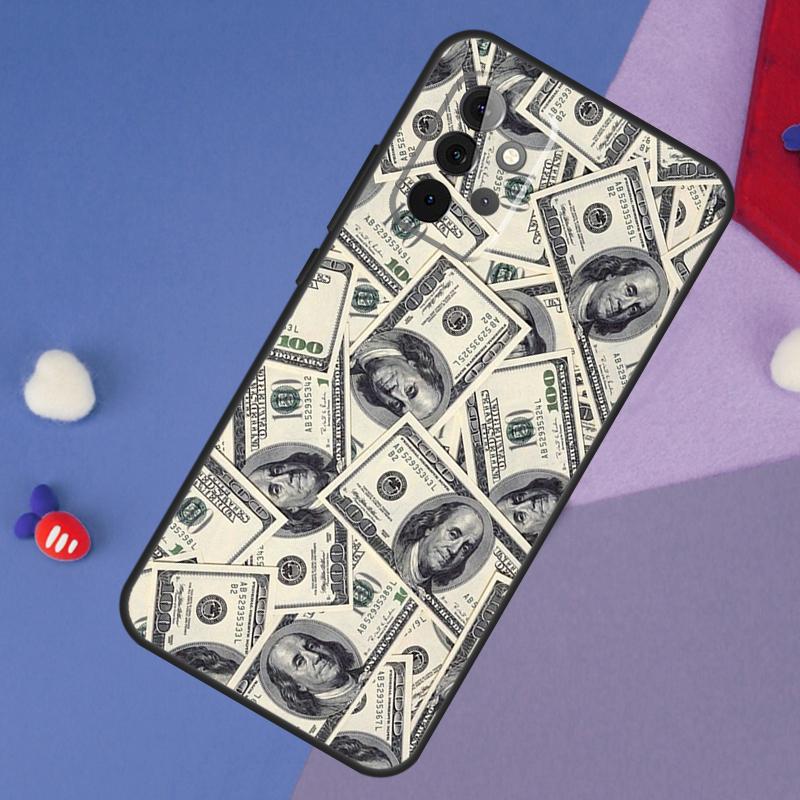 Banknote Dollar Cash Money Case For Samsung Galaxy A54 A34 A24 A14 A53 A33 A23 A13 A52 A32 A22 A12 A51 A71 A52S Cover
