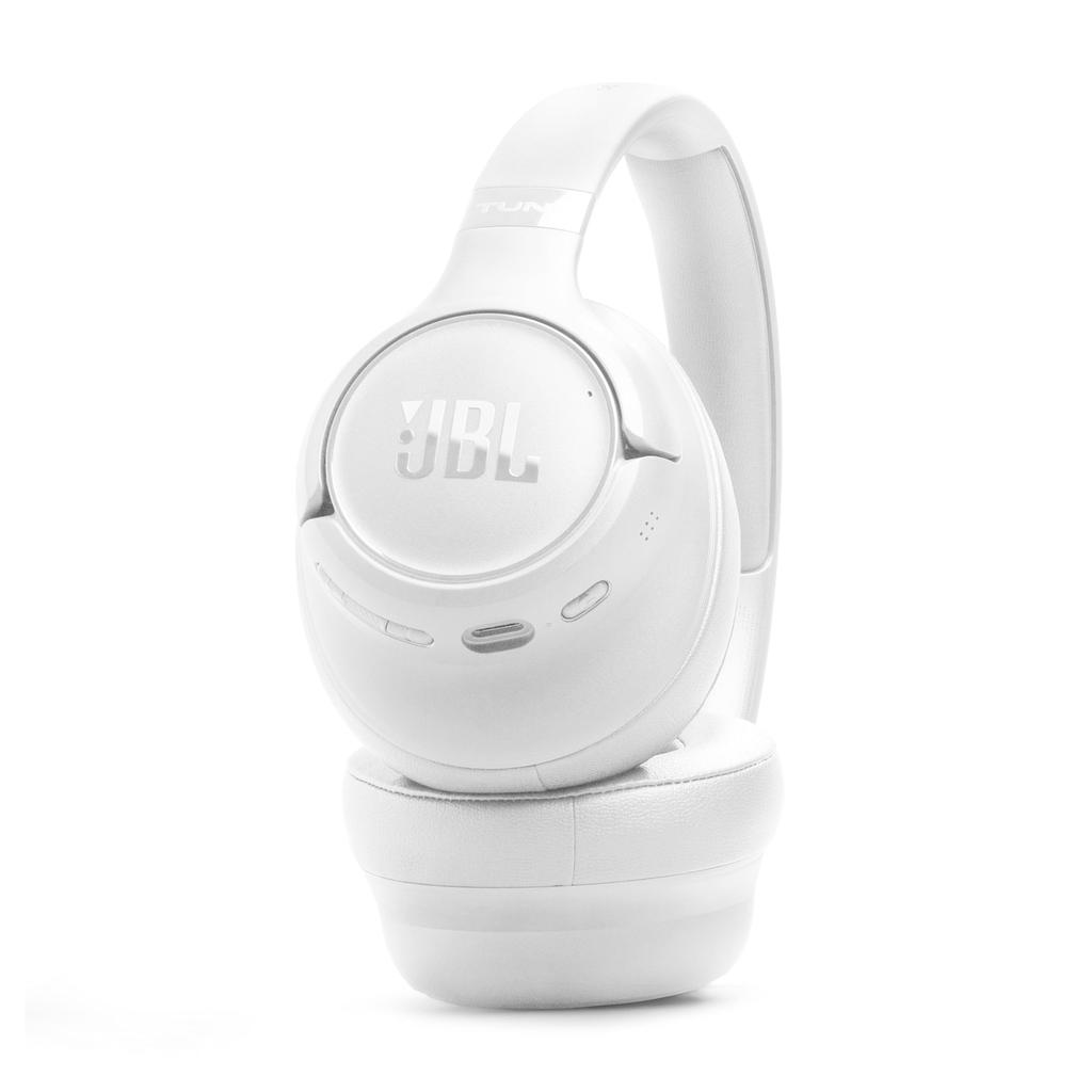 JBL TUNE 730BT Wireless Over-Ear Headphones Bluetooth Closed-Back USB Type-C Charging 76 Hours Playback White JBLT730BTWHT