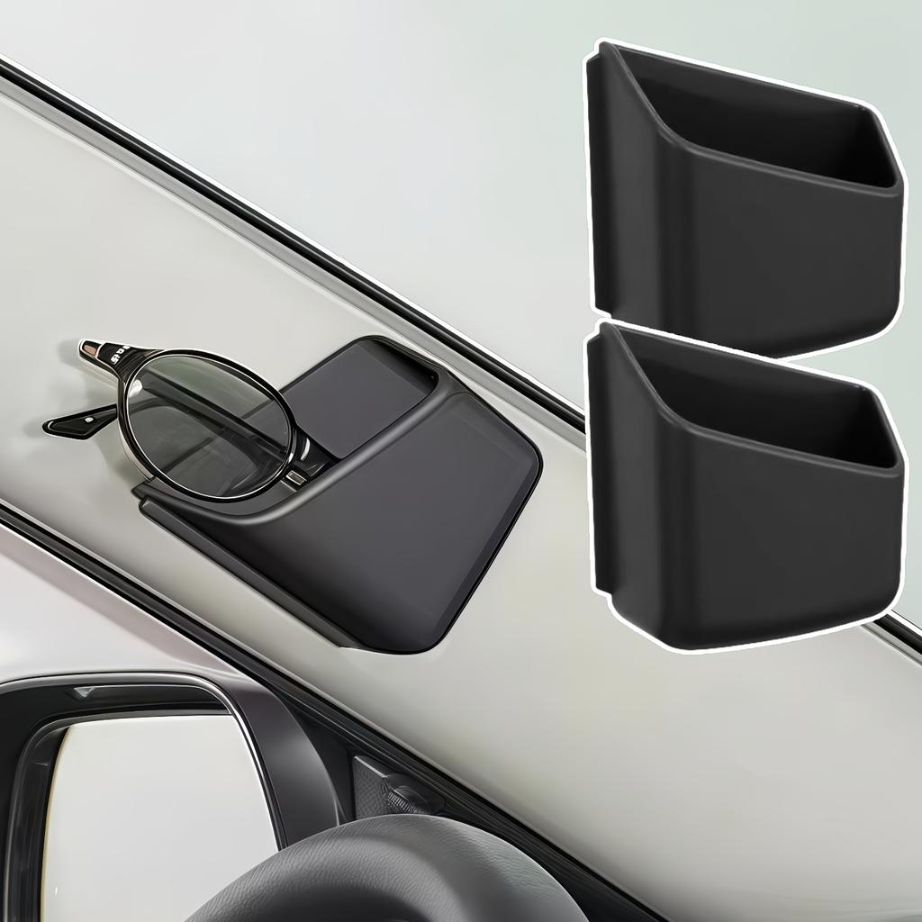 Auto Sonnenbrillen Organizer Brillenhalter Werkzeuge 2 Stück Handy Organizer Aufbewahrungsboxen Halter Tasche Universelles Zubehör
