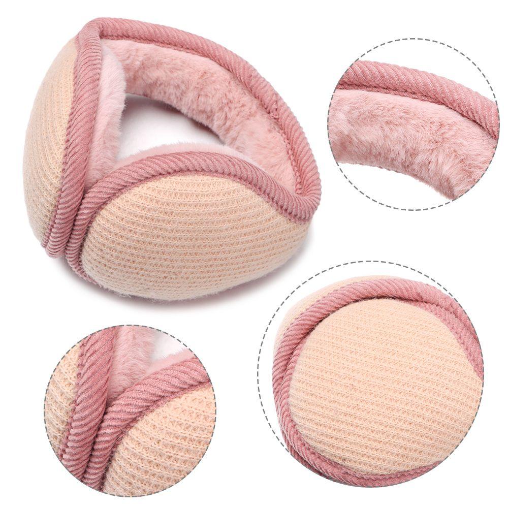 Winter Soft Plush Thicken Warm Ear Warmers Ear Protection Warm Earmuffs