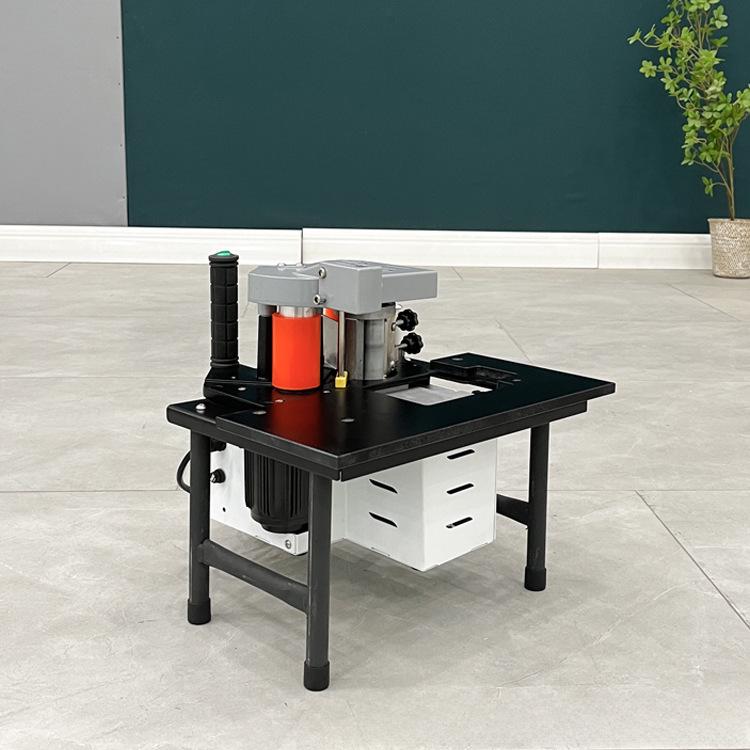 Dongwei Portable Edge Banding Machine for Home Woodworking and Furniture.