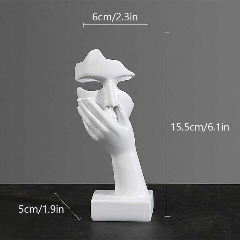 Moderne Abstrakte Figuren Büro Schreibtisch Dekoration Zubehör Figur Statue Moderne Kunst Zuhause Schlafzimmer Wohnzimmer Innendekor