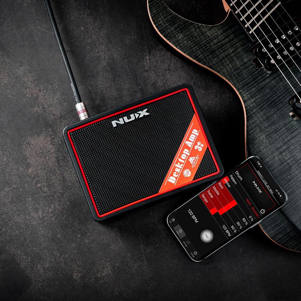 NUX Mighty Lite BT MKII Compact Combo Modeling Amplifier for Guitar and Bass