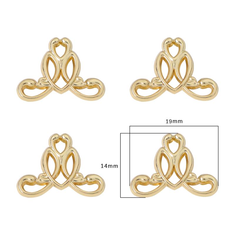 Copper Alloy Charm Pendants for Earrings Necklace DIY Jewelry Making Accessories