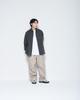 PSSHOPPER Pigment High-Density Damaged Shirt [Dark Gray]