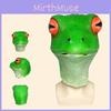 Realistische Latex Froschmaske für Halloween-Weihnachtsfeiern