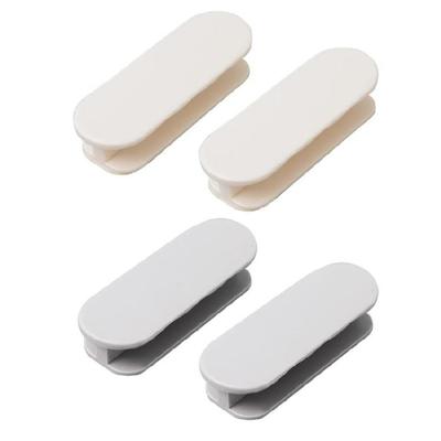 2Pcs Window Cabinet Drawer Handles Door Wardrobe Handle Pastes Open Sliding Door Knob Device Organizers Self Adhesive