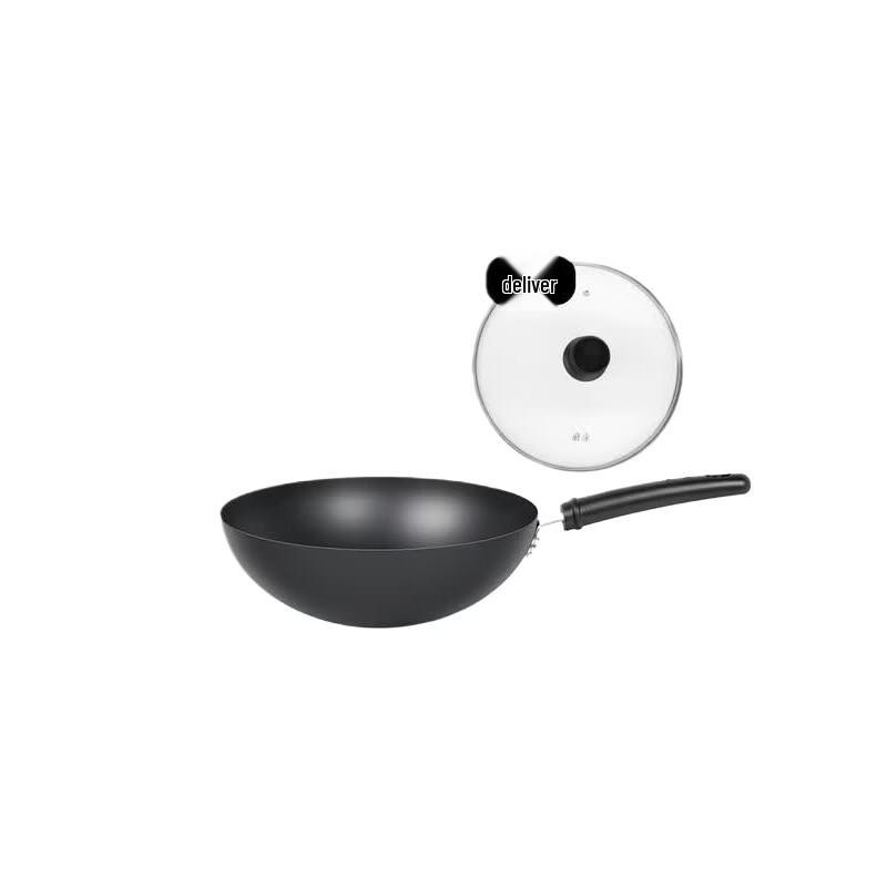 Robam 30cm Ultra-Light Fine Iron Non-Stick Wok