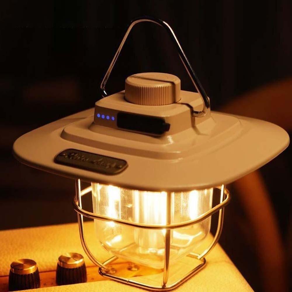 Hanging Retro Camping Lantern Waterproof Emergency Survival Lights Tent Lamp Wilderness