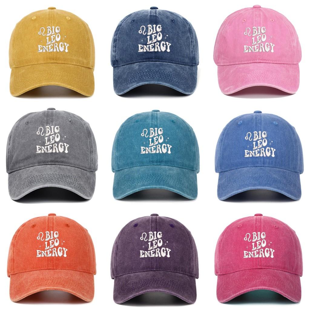 Solid Simple Color Letter Embroidery Women Summer Casual Sunshade Baseball Cap